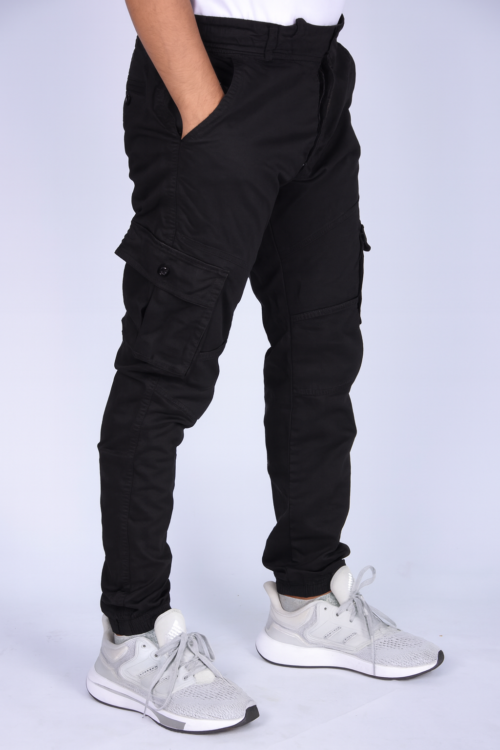 Pack de 3 Cargo en toile Ref-Pck93122 ( Noir+Beige+Vert Militaire)