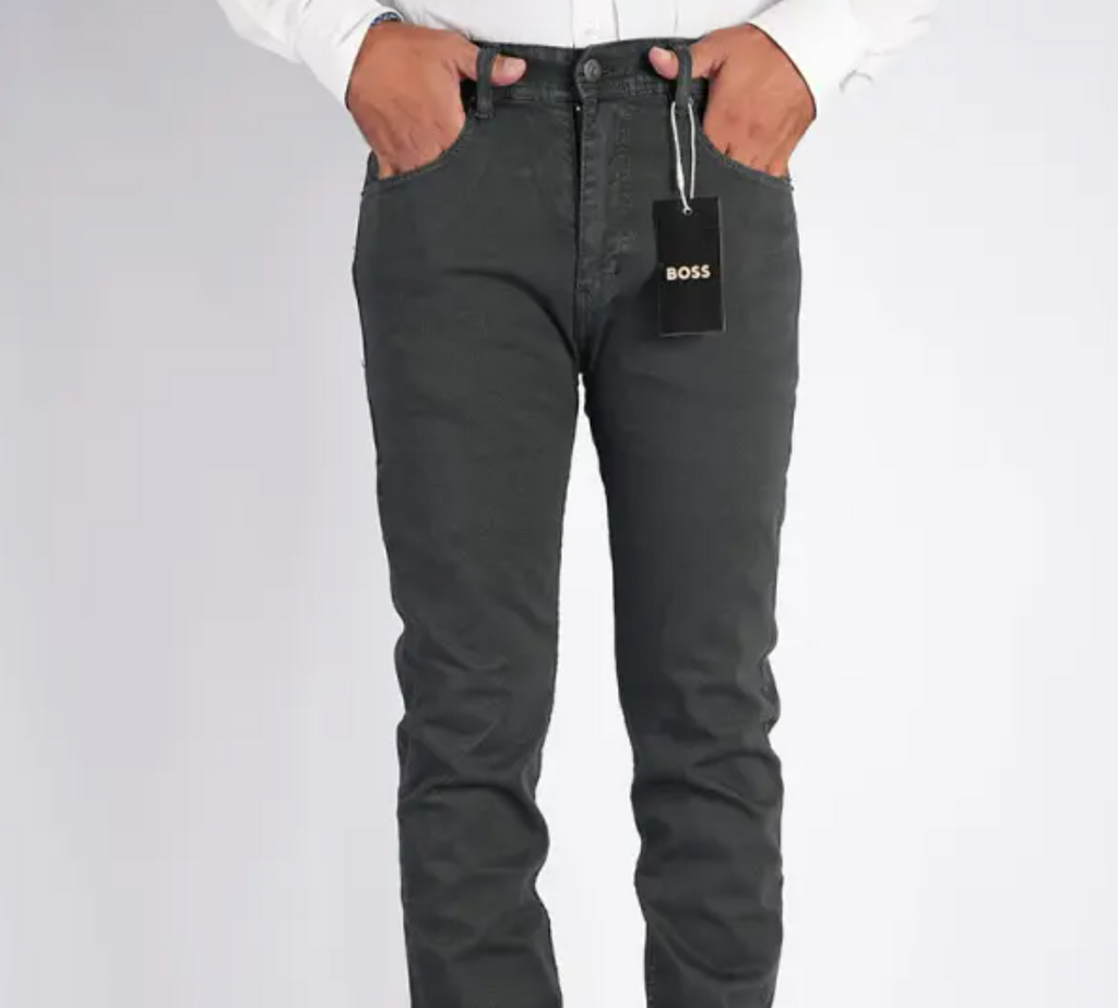 Packs de 3 pantalons en toile piqué de coton 5 poches Ref-Pck733241V ( Beige + Bleu roi + Charocal Gris )