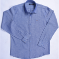Chemise Tommy Oxford coton piqué Ref-Pc07810 ( Bleu roi )